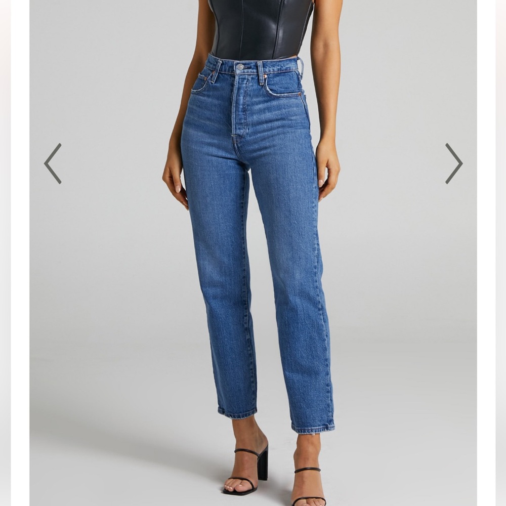 Levi's Women's High Rise Jeans - Blue - Picture 5 of 12